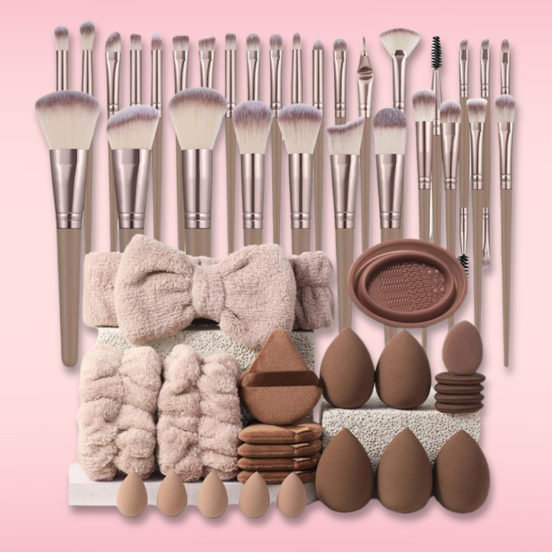 54 Pcs Professional Makeup Tools Set