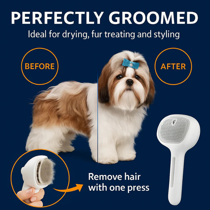 FreshFur Shower Brush + Bathing Solution
