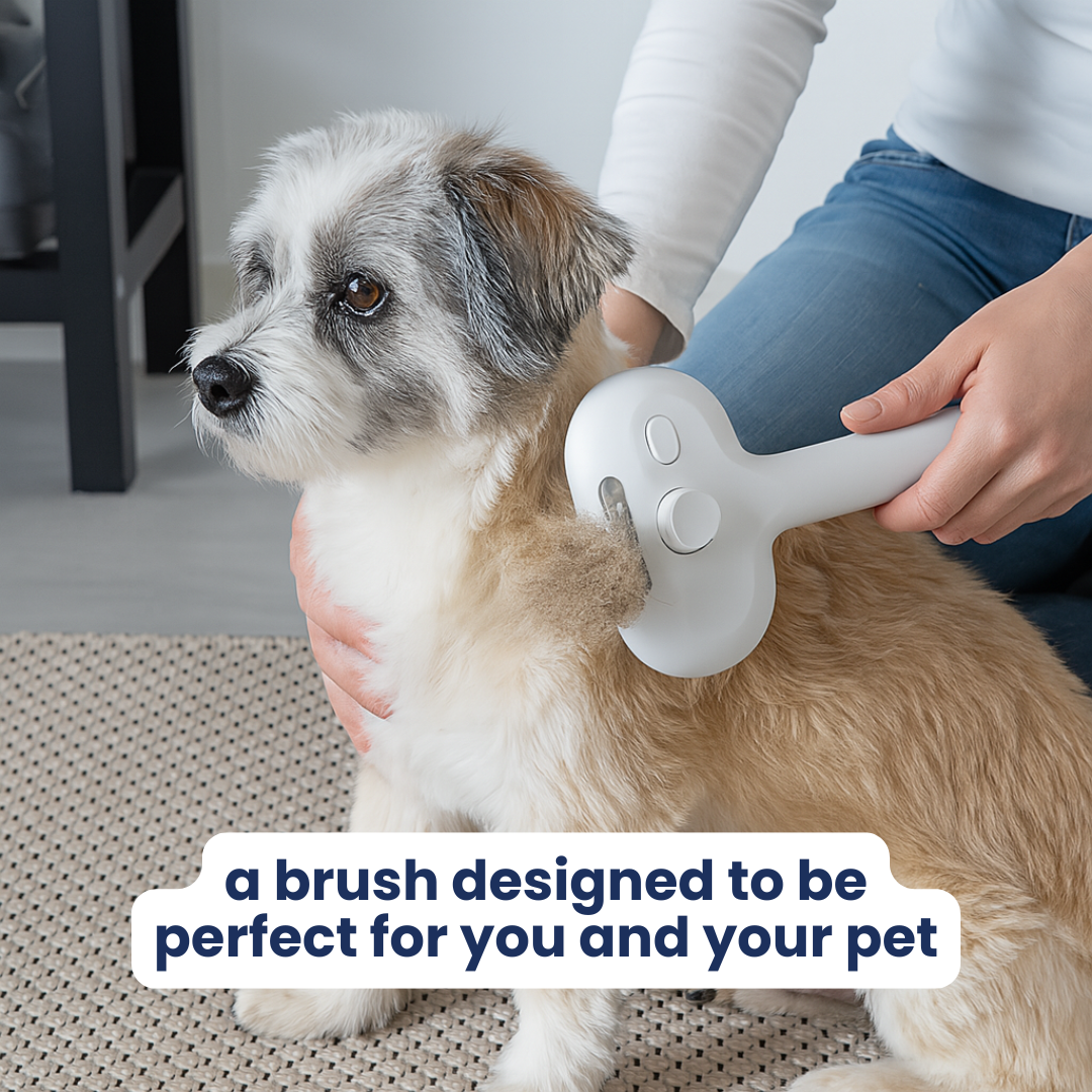 ShinyFur Shower Brush + Bathing Solution