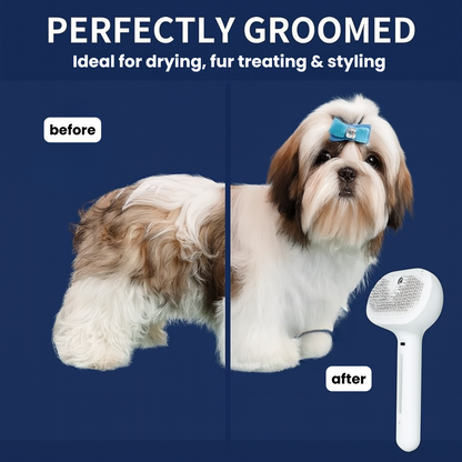 ShinyFur Shower Brush + Bathing Solution
