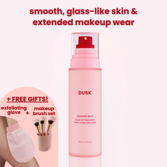 Powder Melt Glass Setting Spray